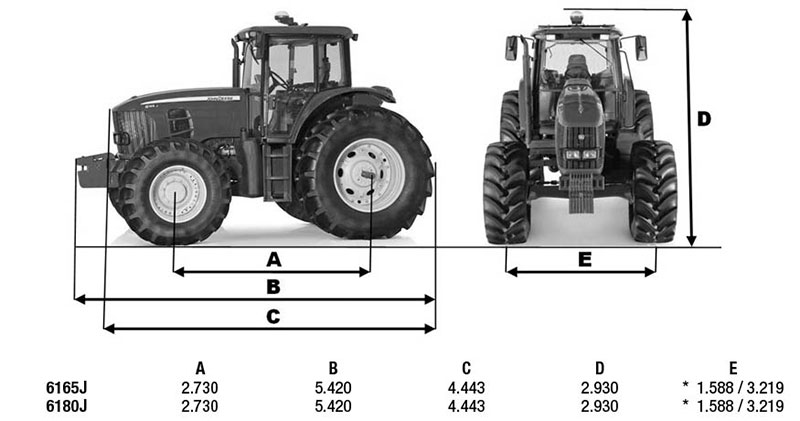 Ficha Tecnica Trator 6115J - Pag 10 PDF, PDF, Trator